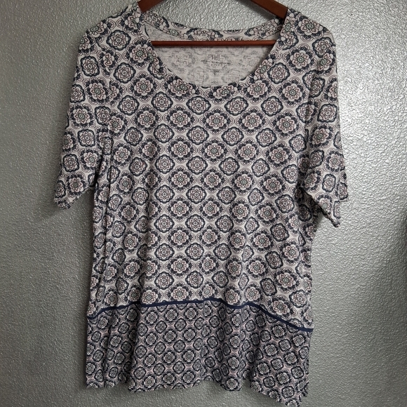 J. Jill Multi Media Floral Design    Size L - Picture 8 of 15